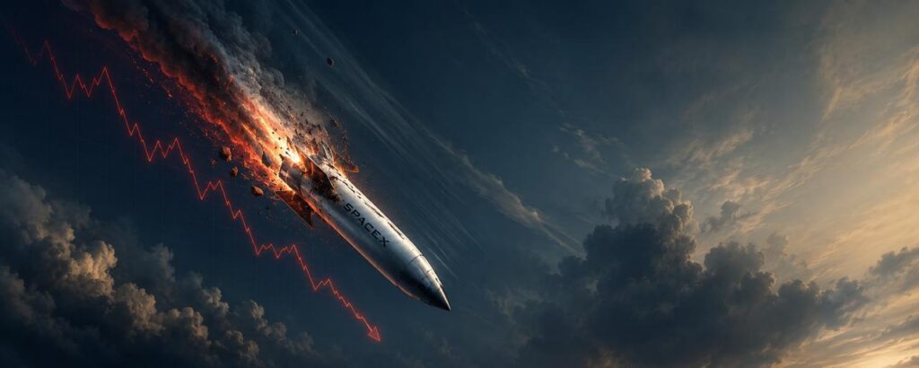 Spacex rocket stock crashing